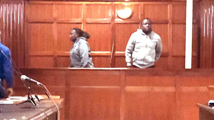 Brian Mukolwe and Yvette Atieno Okoth