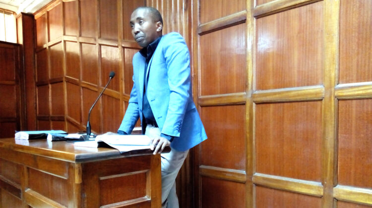 Former Embakasi East MP aspirant Francis Mureithi Wambugu