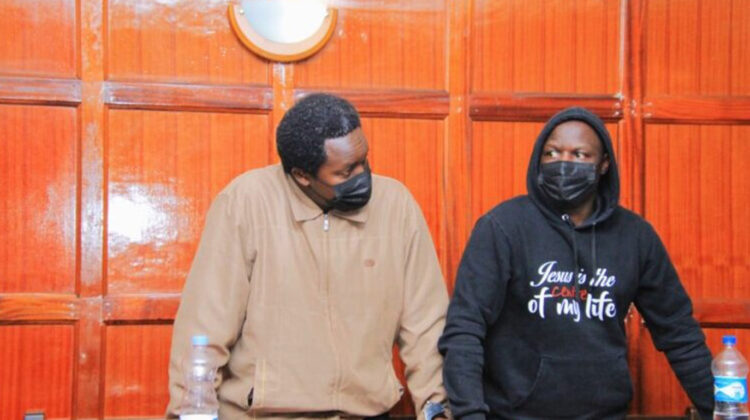 Humphrey Mulindi Mathahana and Steve Ochieng' Odhiambo