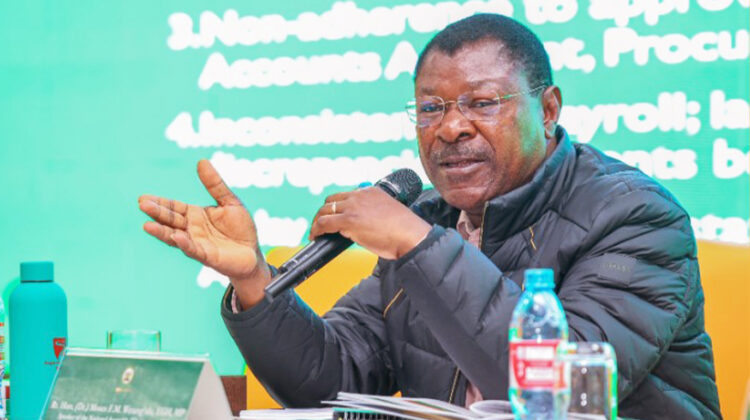Speaker Wetang’ula Addresses IEBC Delay During Naivasha Parliamentary Retreat