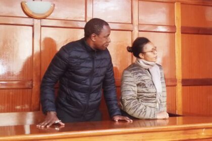 Caroline Mumbi Njau and Gideon Kiprotich Rono Koech in Court