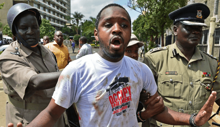 activist Boniface Mwangi